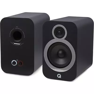 Kaufen Q Acoustics 3030 Lautsprecher Speakers Boxen Schwarz Black Verpackungsschaden • 399.99€