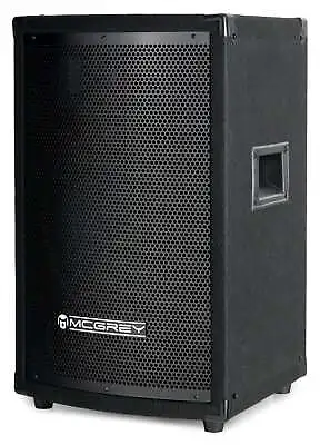 Kaufen McGrey DJ PA Disco Lautsprecher Monitor Speaker Box 10  (25cm) Subwoofer 400W • 64.99€