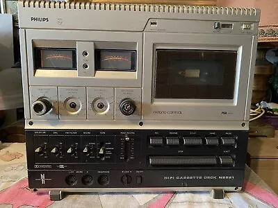 Kaufen Philips N 2521 / 00 HIFI Cassette Deck / Kassettenspieler & Recorder • 83€