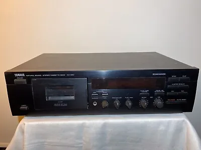 Kaufen Yamaha Natural Sound Stereo Cassette Deck Tapedeck KX-390 Black Kassettendeck • 115€