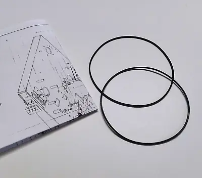 Kaufen Riemen-Set Für AKAI GX-620 GX-620D Bandmaschine Reel Tape Recorder Belts-Kit • 11.70€