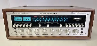 Kaufen Marantz 4270 Quadro Stereo Receiver. Vintage High End. Volle Funktion! Woodcase! • 373€