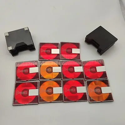 Kaufen 10 Stück Sony MiniDisc MD Mini Disc MiniDisk 74 Min.+ SHOCK ABS. Hüllen Händler • 41.57€