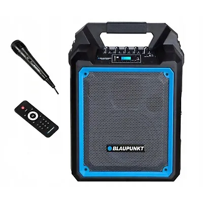 Kaufen 500W Tragbarer Bluetooth Lautsprecher Blaupunkt MB06 Mikrofon Fernbedienung Karaoke Party • 152.15€