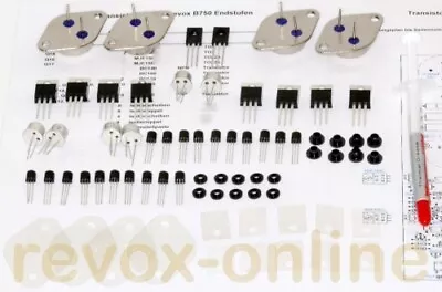 Kaufen Reparatursatz, Transistorsatz Endstufen Für Studer Revox B750 • 92.90€