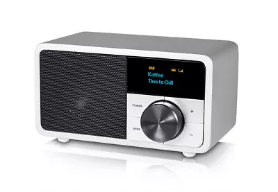 Kaufen Kathrein DAB+ 1 Mini DAB+/FM Radio Silber Lackiert Mit Bluetooth Für Streaming • 103.99€
