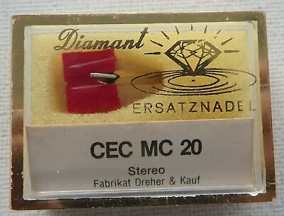 Kaufen Diamant Nadel CEC MC 20 S - 4 D 20 S - Jelco ND 14 / ND 20 - NEU - Dreher & Kauf • 14.90€