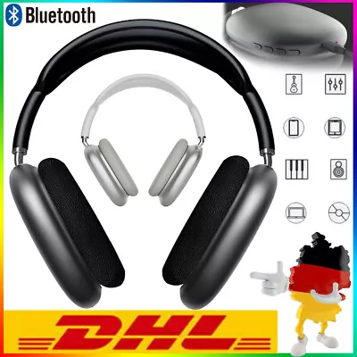 Kaufen Bluetooth Kopfhörer Over Ear 8 Stunden Spielzeit Kopfhörer HiFi Stereo Headphone • 16.99€