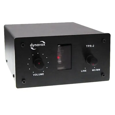 Kaufen Dynavox TPR-2, Sound Converter, Phono Vorverstärker, Schwarz, HiFi Röhrensound • 204.99€