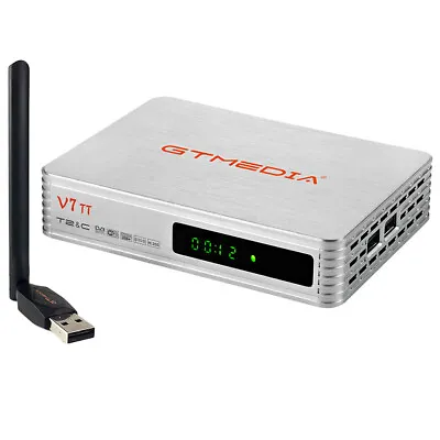 Kaufen Digitaler FULL HDTV DVB-T2 Terrestrische Receiver H.265 Set Top Box Mit USB Wifi • 27.99€