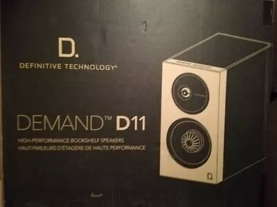 Kaufen Definitive Technology Demand D 11 Regal-Lautsprecher Black(UVP: 999,- €) • 670€