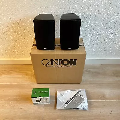 Kaufen Canton Plus GX.3 Regallautsprecher Mit Wandhalterung - Schwarz • 35€