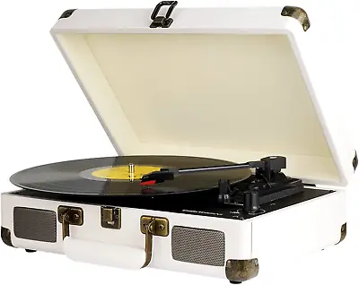 Kaufen Plattenspieler Bluetooth Vinyl Schallplattenspieler  MP3, USB, AUX, Stereo Lauts • 69.82€