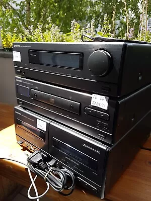 Kaufen Onkyo Stereoanlage R-05 / C-05 / K-05W (Receiver, Kassettendeck, CD Player) • 39€