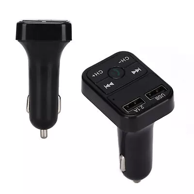 Kaufen Auto BT 5.0 FM Sender Wireless FM Radio Adapter MP3 Player Mit Dual USB CHP • 13.89€