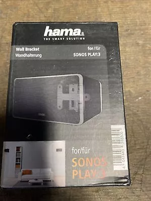 Kaufen Hama Wandhalterung Für Sonos PLAY 3, In Schwarz, Neu Und Originalverpackt • 15.90€