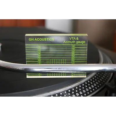 Kaufen Phono Azimuth Lineal VTA Tonabnehmer Schallplattenspieler Messzubehör; • 8.33€