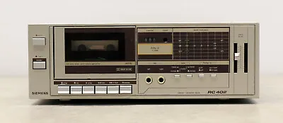Kaufen Siemens RC 402 Vintage Stereo Cassette Deck Kassettendeck Tapedeck • 39.99€