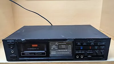 Kaufen Onkyo TA-2027 Stereo Cassette Tape Deck Player Recorder Dolby *Parts Or Repair* • 14.99€