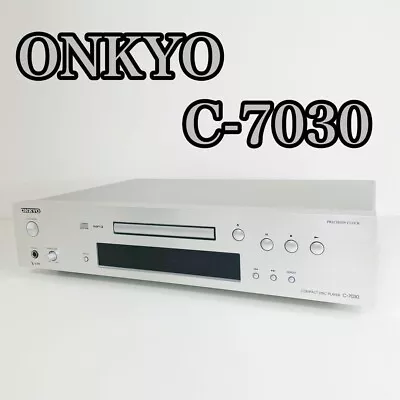 Kaufen Onkyo C-7030 CD Player MP3 Compact Disc Silber Power Comfirmed • 225.94€