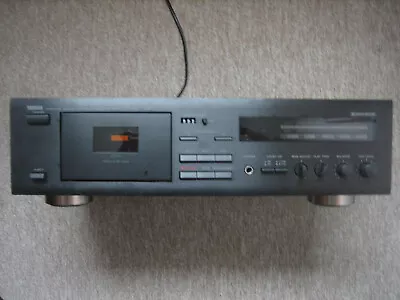 Kaufen Cassette Deck Tape Deck Yamaha KX 260 Schwarz Funktionstüchtig Bis Auf Zählwerk • 73.95€