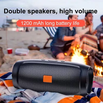 Kaufen Portable Bluetooth Speaker Column Stereo HiFi Heavy Bass Wireless Soundbar= • 16.47€