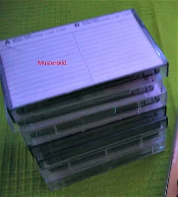 Kaufen 10 Kassetten Kassette Audiokassette Kompaktkassette Musik Tape Box • 4.90€