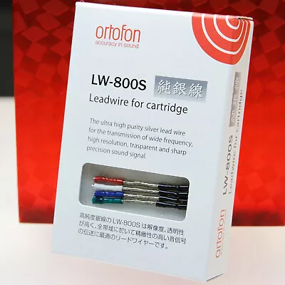 Kaufen ORTOFON LW-800S Headshell-Kabel Klang Optimierung Anschlusskabel Für Tonabnehmer • 99€