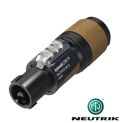 Kaufen Neutrik NL2FXX-W-S Speakon Kabelstecker 2pol • 4.20€