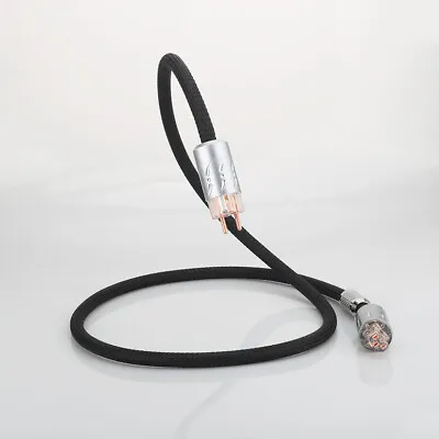 Kaufen Viborg Hi-End OFC Copper Schuko Hifi Audio Power Cord Cable & Pure Copper Plug • 188€