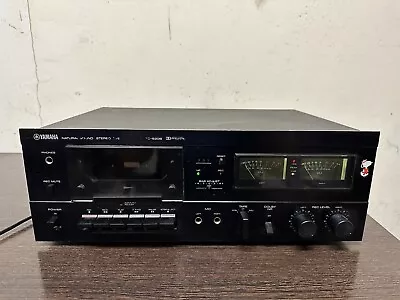 Kaufen Yamaha TC-520(B) Natural Sound Stereo Cassette  Tape Deck - Vintage (1385) • 59€