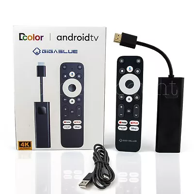 Kaufen GigaBlue TV Stick Pro  Android 11 IPTV Streaming 4k WiFi WLAN Bluetooth HDR HDMI • 79€