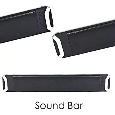 Kaufen Bluetooth Sound Bar Für Samsung TV Woofer Wireless 10w Unterstützung TF HDMI Heavy Bas • 78.66€