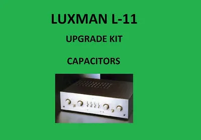 Kaufen Stereoverstärker LUXMAN L-11 Reparatur-KIT – Alle Kondensatoren • 45.61€