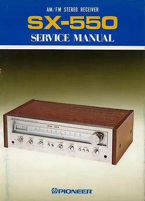 Kaufen Service Manual-Anleitung Für Pioneer SX-550  • 15€