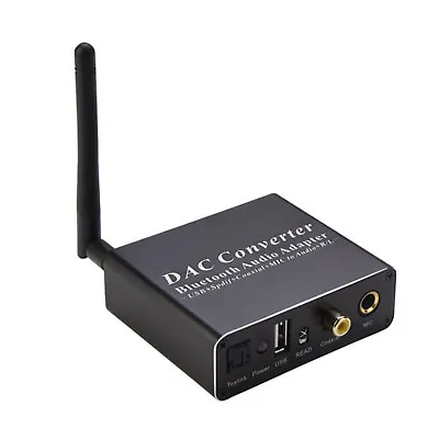 Kaufen DAC Audio Decoder Splitter Adapter Empfänger Amp U-Disk Player Mit Bluetooth 5.0 • 27.31€