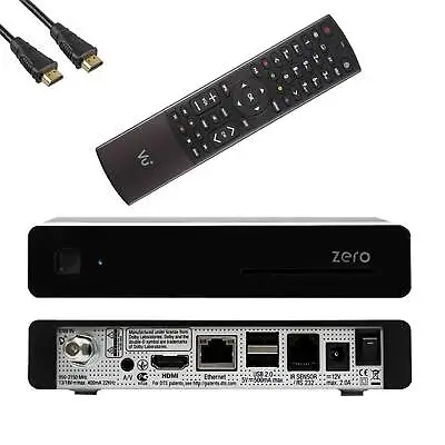 Kaufen VU+ Zero Schwarz Sat HD Digital HDTV Linux E2 Receiver DVB-S2 Inkl HDMI-Kabel • 94€