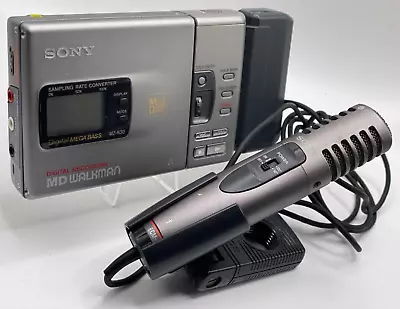 Kaufen Sony MZ-R30 MD MiniDisc Walkman Portable Digital Recorder Mit Microphone • 219.99€