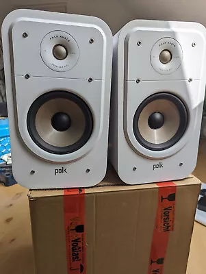 Kaufen Lautsprecher POLK AUDIO Signature S20e , Weiß , Wie Neu , Stereo , Regalboxen  • 100€