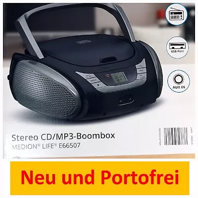 Kaufen Stereo CD MP3 Boombox CD-Player Für USB-Stick • 42.99€