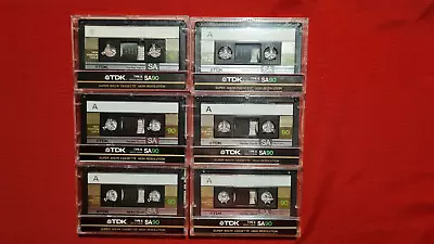 Kaufen Audiokassetten ►TDK SA 90 Gold ◄ Tapedeck Music Cassette 6 Stück! Selten. • 21.50€