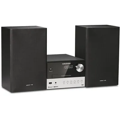 Kaufen Grundig CMS 3000 BT DAB+ Mini-System Silber/schwarz UKW/RDS/CD-Spieler System • 145.90€