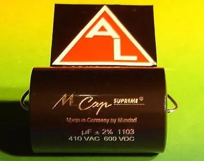 Kaufen MUNDORF MCAP SUPREME 1,0 µf 800V HIGH END Capacitor For Audio Crossover  • 14.95€