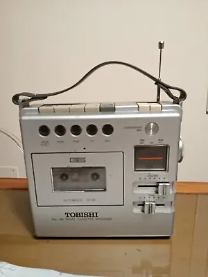 Kaufen @Micro Boombox Tobishi Stereo  Radio Cassette Recorderer@ Space Age SHARP GF-777 • 12€