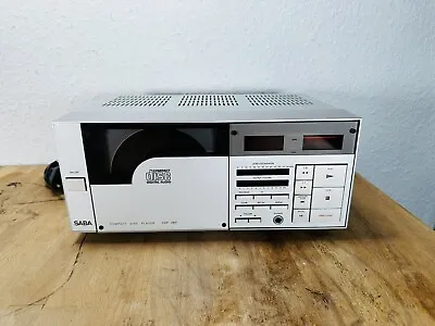Kaufen Saba CDP-380 Vintage CD-Player | 80er | Hochkant Spieler | Silber | • 299€