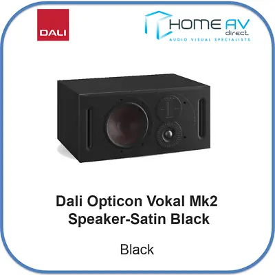 Kaufen Dali Opticon Vokal MK2 Lautsprecher - Satinschwarz • 631.58€