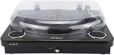Kaufen Aiwa GBTUR-120BK/MKII Schwarz Plattenspieler, Digitalisierer, Bluetooth, MP3 • 99.99€