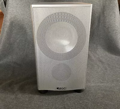 Kaufen Canton Subwoofer AS 85 SC Silber  Mit Abdeckung Made In Germany  • 40€