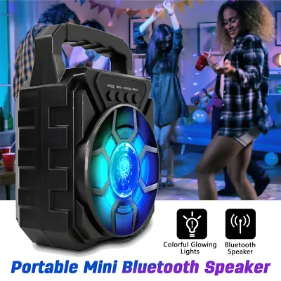 Kaufen Bluetooth Lautsprecher Subwoofer Mit HIFI-USB/SD/FM-Radio RGB Partylichter KARAO • 15.38€
