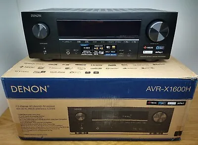 Kaufen Denon AVR-X1600H 7.2-AV-Receiver, HEOS, Alexa Kompatibel, Bluetooth, Dolby Atmos • 499€